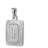 Pendant Necklace Stainless Steel 18K Electroplated Letter Design