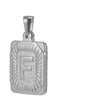 Pendant Necklace Stainless Steel 18K Electroplated Letter Design