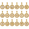 Pendant Necklace Stainless Steel Natural Shell Electroplating Jewelry Wholesale Accessories