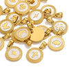 Pendant Necklace Stainless Steel Natural Shell Electroplating Jewelry Wholesale Accessories