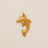 Pendant Necklace Stainless Steel Titanium Steel Animal Zodiac Wave Electroplating Minimalist Diy Accessories