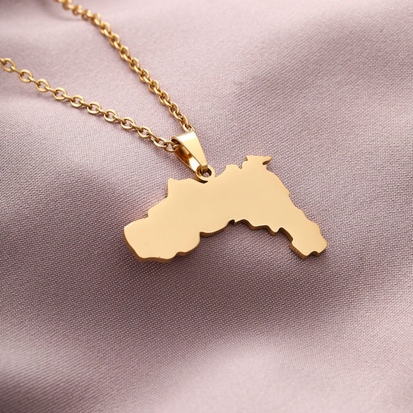 Pendant Necklace Stainless Steel Titanium Steel Geometric Electroplating Unisex