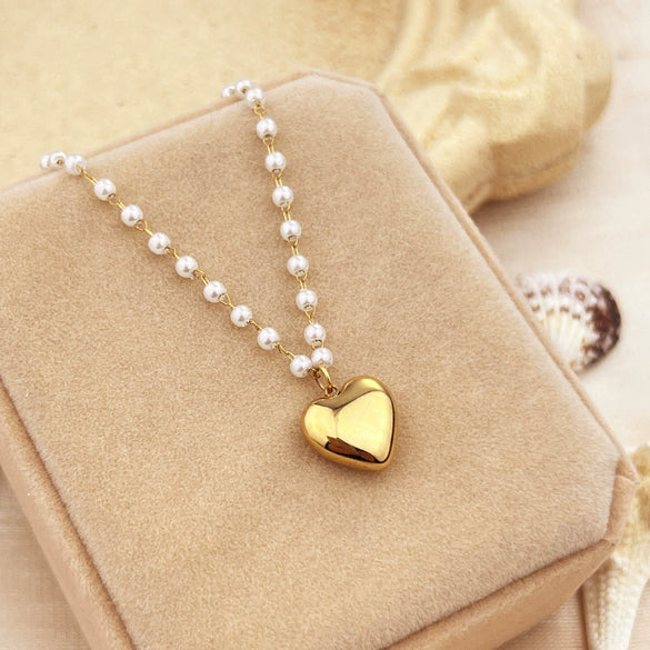 Pendant Necklace Stainless Steel Titanium Steel Plated 18K Gold Retro Ushape Cross Chain Design