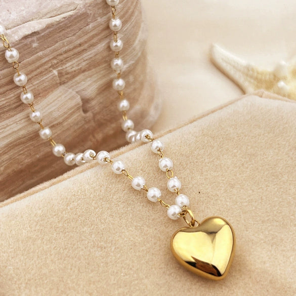 Pendant Necklace Stainless Steel Titanium Steel Plated 18K Gold Retro Ushape Cross Chain Design