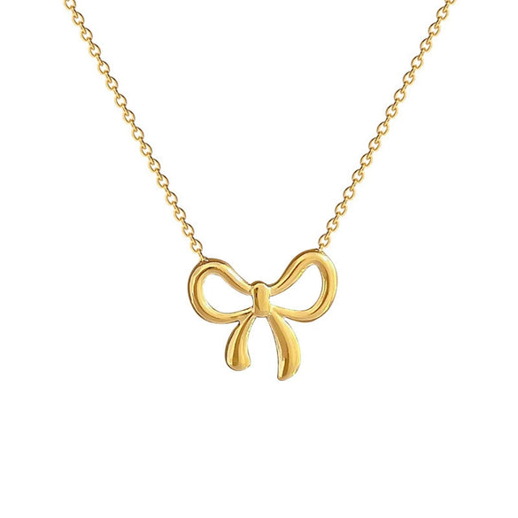 Pendant Necklace Stainless Steel Titanium Steel Ushape Retro Electroplating Jewelry