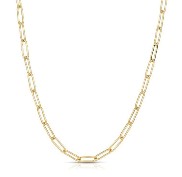 Pendant Necklace Titanium Steel Geometric Electroplated Retro Pearl