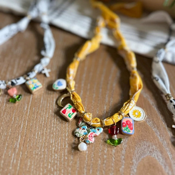 Pendant Necklace Titanium Steel Stainless Steel Electroplated Bohemian Style Ribbon Sun Design