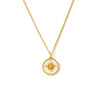 Pendant Necklace 316L Stainless Steel Water Shell Retro Star Geometric Light Luxury Electroplated