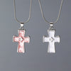 Pendant Necklace Zinc Alloy Geometric Cross Snake Bone Chain Electroplating Unisex Accessories