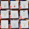 Pendant Pearl Necklace Women's Jewelry Titanium Steel Geometric Style Zirconia