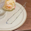 Pendant Pearl Necklace Women's Jewelry Titanium Steel Geometric Style Zirconia
