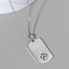 Pendant Stainless Steel Animals Zodiac Hollow Cat Claw Ochain Electroplating Men's