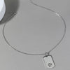 Pendant Stainless Steel Animals Zodiac Hollow Cat Claw Ochain Electroplating Men's