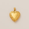 Pendant Stainless Steel Heart Shape Love Pearl Electroplating Fashion
