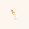 Pendant Stainless Steel Square Moon Intracranial Vacuum Plated