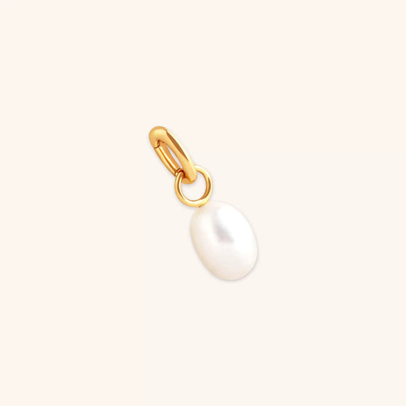 Pendant Stainless Steel Square Moon Intracranial Vacuum Plated