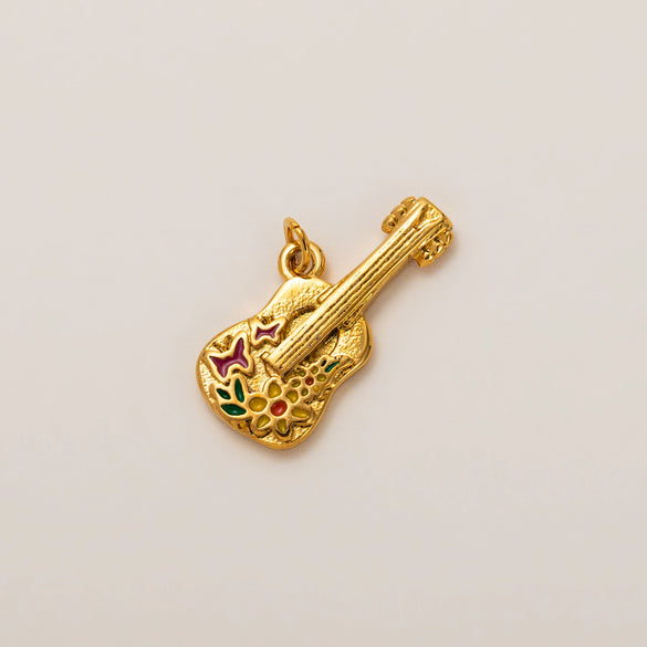 Pendant Titanium Steel Geometric Style Vacuum Plated 18K Gold
