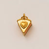 Pendant Titanium Steel Geometric Style Vacuum Plated 18K Gold