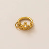 Pendant Titanium Steel Geometric Style Vacuum Plated 18K Gold
