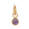 Pendant Women's Minimalist Geometric Copper Goldplated With Diamond Treatment