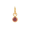 Pendant Women's Minimalist Geometric Copper Goldplated With Diamond Treatment