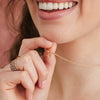 Pendants Heart Geometric Copper Goldplated Color Preservation Set With Diamonds Cute Accessories