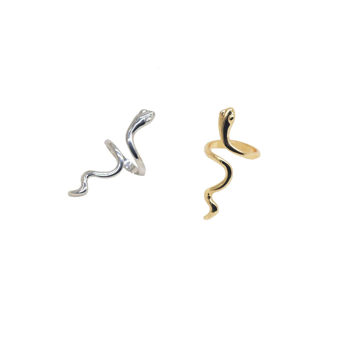 Personality Smooth Snake-Shaped Ring Wholesale