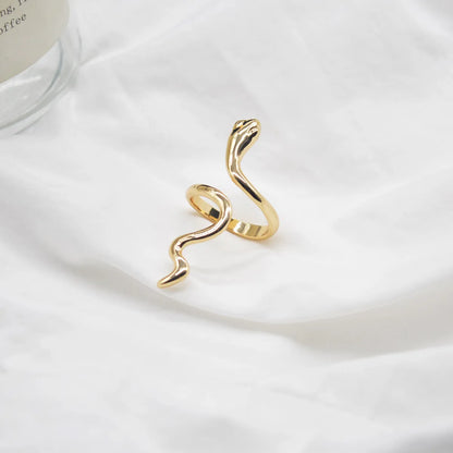 Personality Smooth Snake-Shaped Ring Wholesale