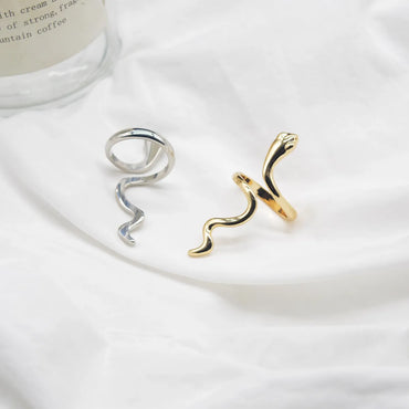 Personality Smooth Snake-Shaped Ring Wholesale