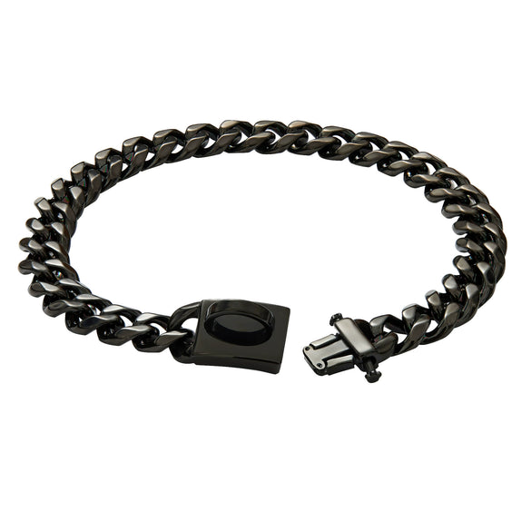 Pet Dog Chain Titanium Steel Geometric Sixsided Grinding Polishing Vacuum Plating