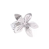 Petal Ring Titanium Steel Fashion Flower Design Electroplated For Women