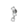 Piercing Ear Bone Nails Stainless Steel Geometric Simple Style Electroplated