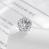Piercing Jewelry Metal Zircon Star Flower Retro Style For Women