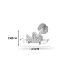 Piercing Jewelry Stainless Steel Flower Butterfly Electroplated For Women