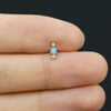 Piercing Jewelry Titanium Steel Electroplating Heart Shape Bow Tie Star Shape