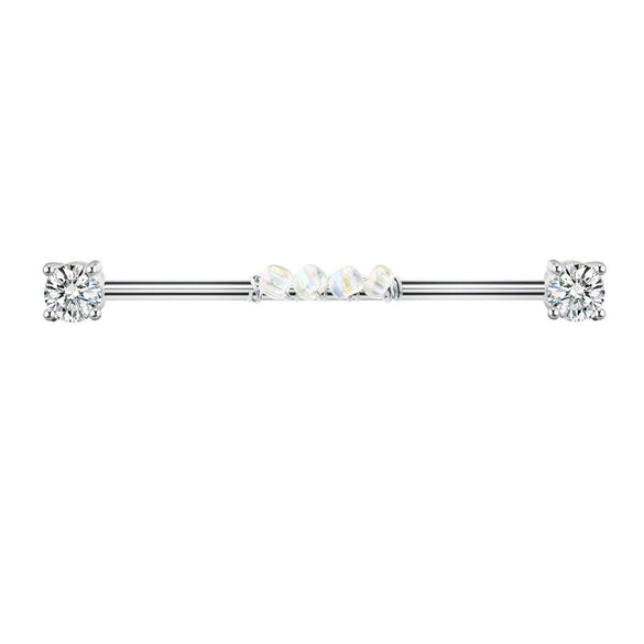 Piercing Jewelry Titanium Steel Heart Bow Star Electroplated Unisex Allmatch