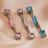 Piercing Jewelry Titanium Steel Heart Bow Star Electroplated Unisex Allmatch