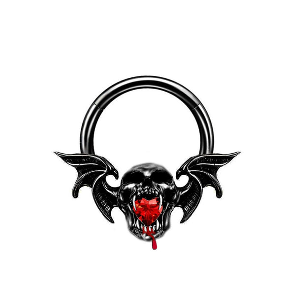 Piercing Jewelry Zinc Alloy Heart Style