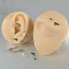 Piercing Stainless Steel Geometric Curved Rod Pointed Cone Eyebrow Nail Ear Nail Ear Bone Nail Electroplated