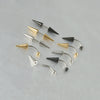 Piercing Stainless Steel Geometric Curved Rod Pointed Cone Eyebrow Nail Ear Nail Ear Bone Nail Electroplated