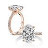 Pigeon Egg Ring Zircon 925 Sterling Silver Geometric Style Seiko