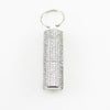 Pill Bottle Diamond Encrusted Mini 2 Section