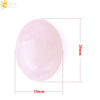 Pink Crystal Oval Ring Jewelry Accessory With Polished Finish Independent Packaging Wholesale