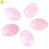 Pink Crystal Oval Ring Jewelry Accessory With Polished Finish Independent Packaging Wholesale