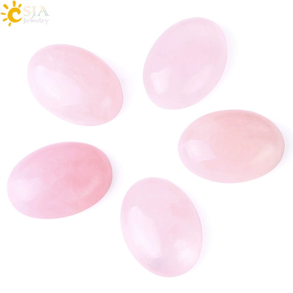 Pink Crystal Oval Ring Jewelry Accessory With Polished Finish Independent Packaging Wholesale