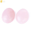 Pink Crystal Oval Ring Jewelry Accessory With Polished Finish Independent Packaging Wholesale