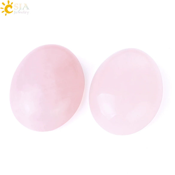 Pink Crystal Oval Ring Jewelry Accessory With Polished Finish Independent Packaging Wholesale