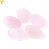 Pink Crystal Oval Ring Jewelry Accessory With Polished Finish Independent Packaging Wholesale