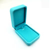 Pink Flannel Jewelry Box Rounded Goose Velvet Pendant Necklace And Earrings Storage Box Solid Color Cloth Design