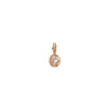 Pizza Necklace Pendant Women's Copper Titanium Steel Geometric Style Set With Diamonds Accessories